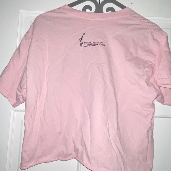 Theta Phi sorority spirit wear pink shirt - Picture 4 of 4